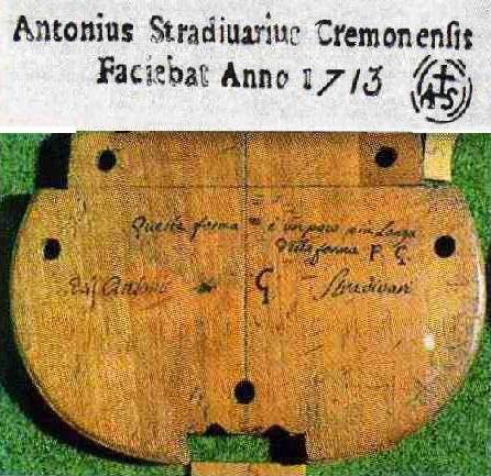 Sdelano Anthonyo Stradivari, kremontcem Сделано Антонио Страдивари, кремонцем